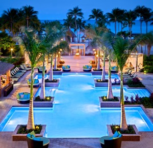 The Aruba Marriott adult pool 