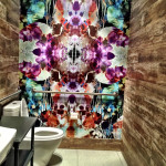 Bathroom design at Circa39 hotel Miami Beach